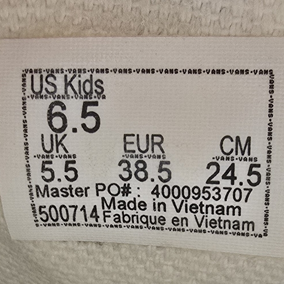 Vibrant Kid’s Vans Rainbow Checkerboard Slip-Ons – Playful + Iconic - Picture 7 of 7